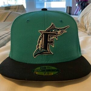 Florida Marlins Fitted Cap